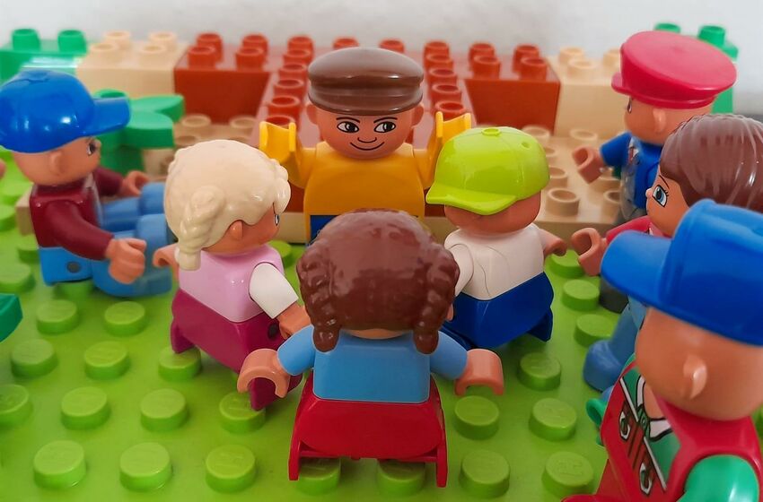 Jesus segnet die Kinder