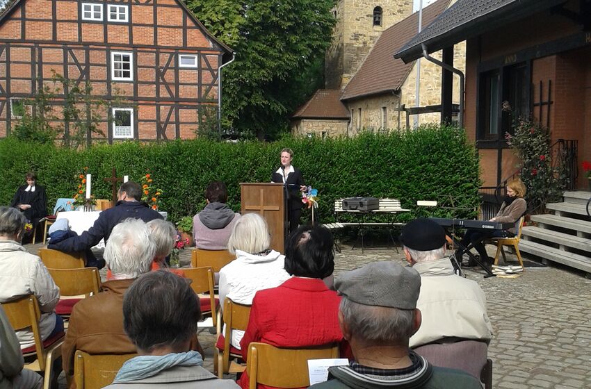 Regionalgottesdienst zu Christi Himmelfahrt in Rautenberg am 30.05.2019