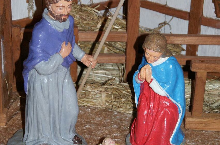 Weihnachtskrippe Garmissen