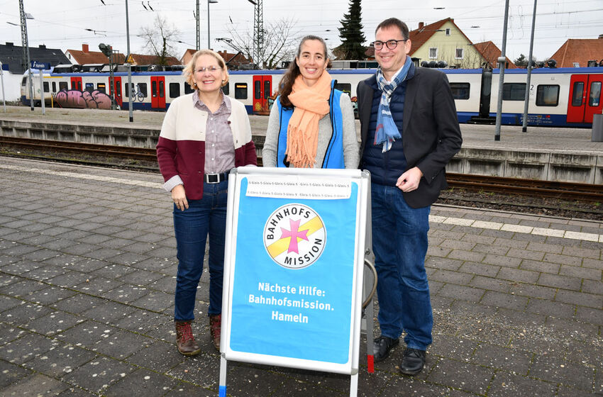 neue Leitung der Bahnhofsmission in Hameln