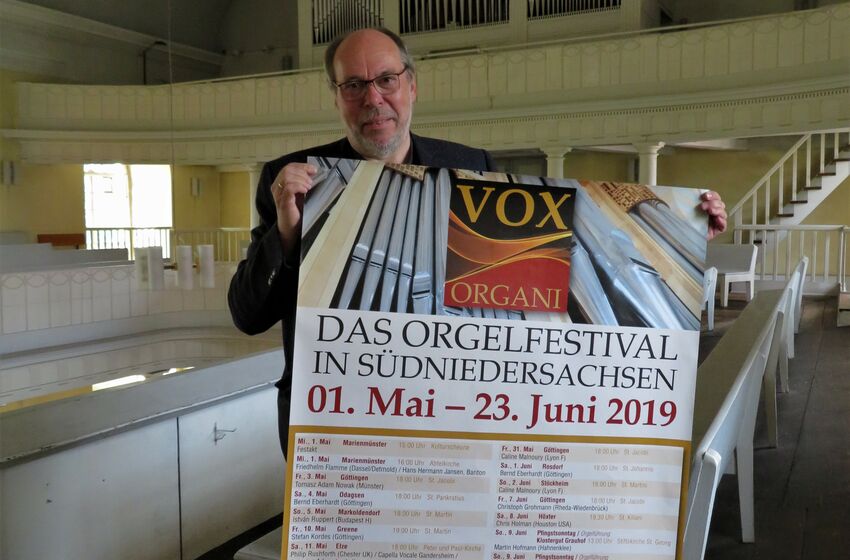 Orgelfestival Ankündigung