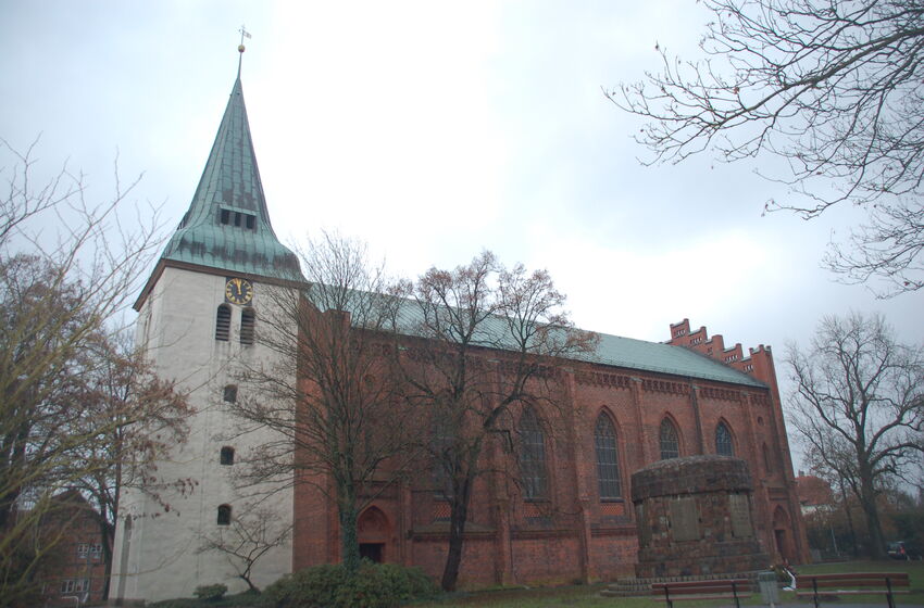 Stadtkirche im Dezember