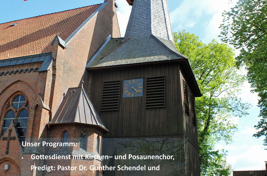 Plakat, Jubiläum, Gemeinde, Wietzendorf