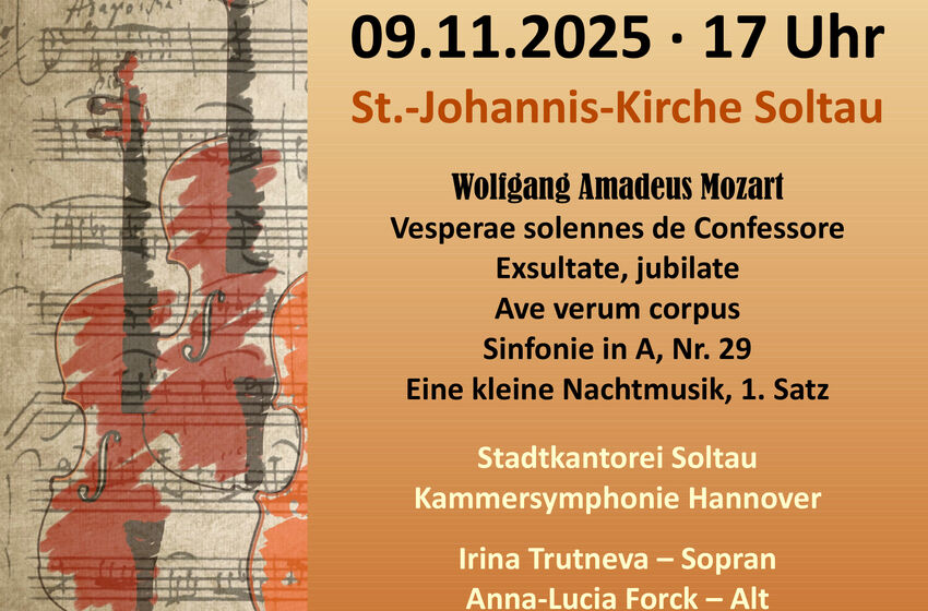 Plakat, Konzert, Soltau