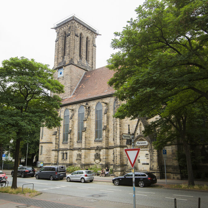 Lage Gartenkirche