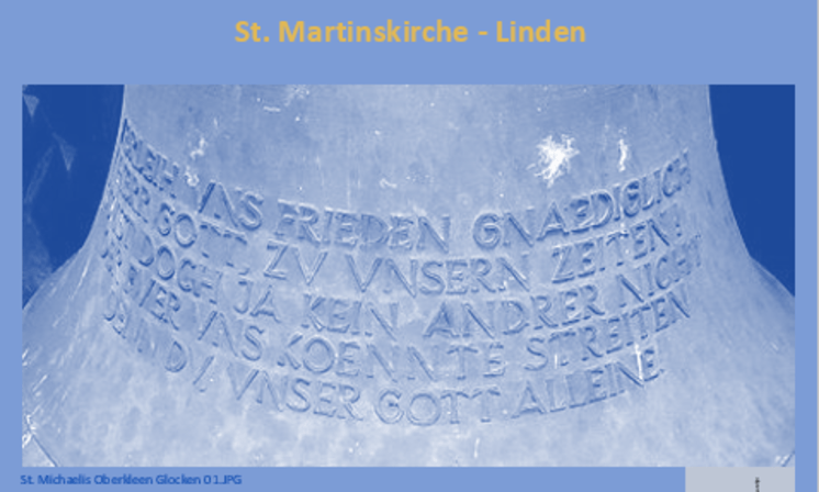 Plakat Friedensandacht mit Posaunenchor St. Martin 15.02.2023